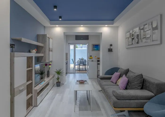 Arena Blue Dream - Modern Apartment With Terrace